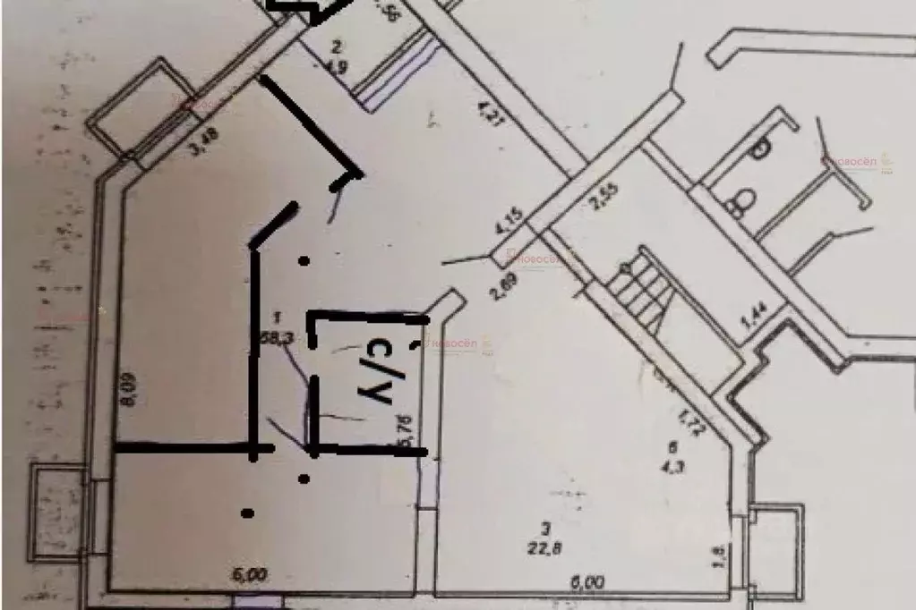 Офис в Свердловская область, Екатеринбург ул. Очеретина, 8 (105 м) - Фото 2