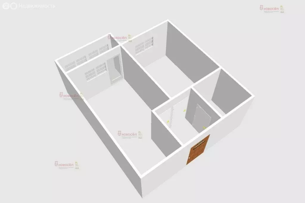 1-комнатная квартира: Верхняя Пышма, улица Уральских Рабочих, 44Ж (32 ... - Фото 1