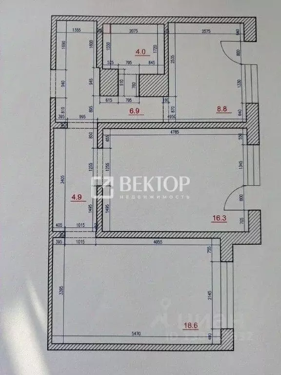 2-к кв. Ивановская область, Иваново ул. Парижской Коммуны, 41 (61.0 м) - Фото 2