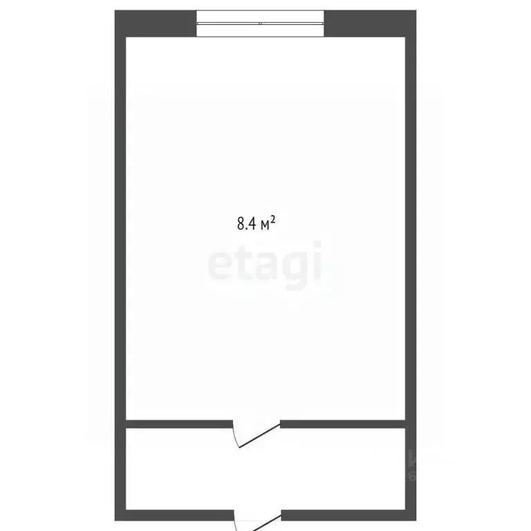 Комната Севастополь ул. Надежды Островской, 7 (8.4 м) - Фото 1