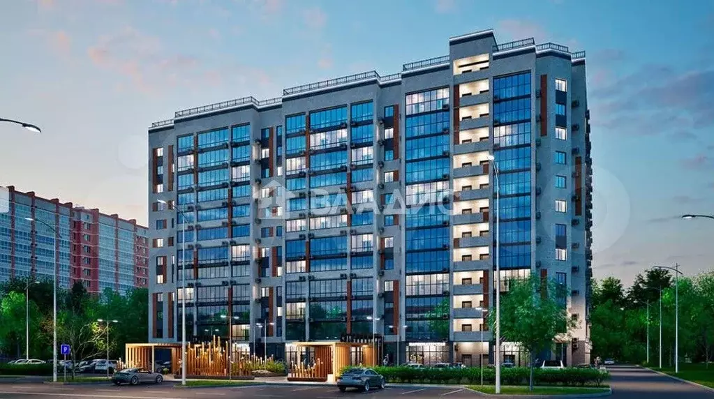 2-к. квартира, 56,5 м, 10/14 эт. - Фото 1