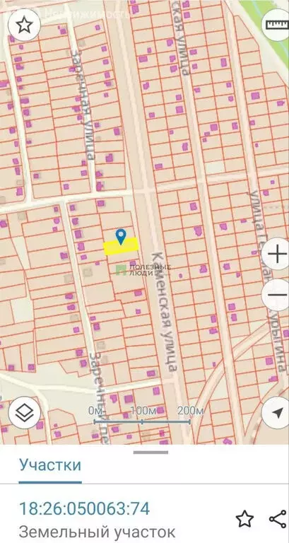 Участок в Ижевск, Каменская улица (12 м) - Фото 1