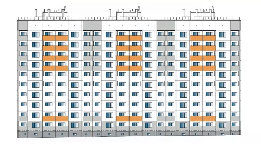 2-к кв. Смоленская область, Смоленск Центральная ул., 6 (61.67 м) - Фото 1