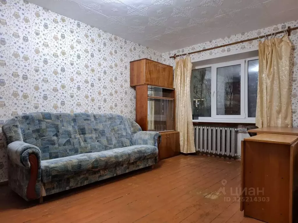 1-к кв. Кировская область, Киров ул. Ивана Попова, 10 (30.0 м) - Фото 1