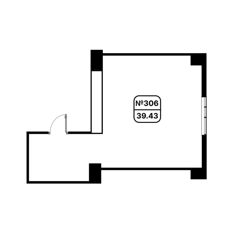 Офис (39.43 м) - Фото 2