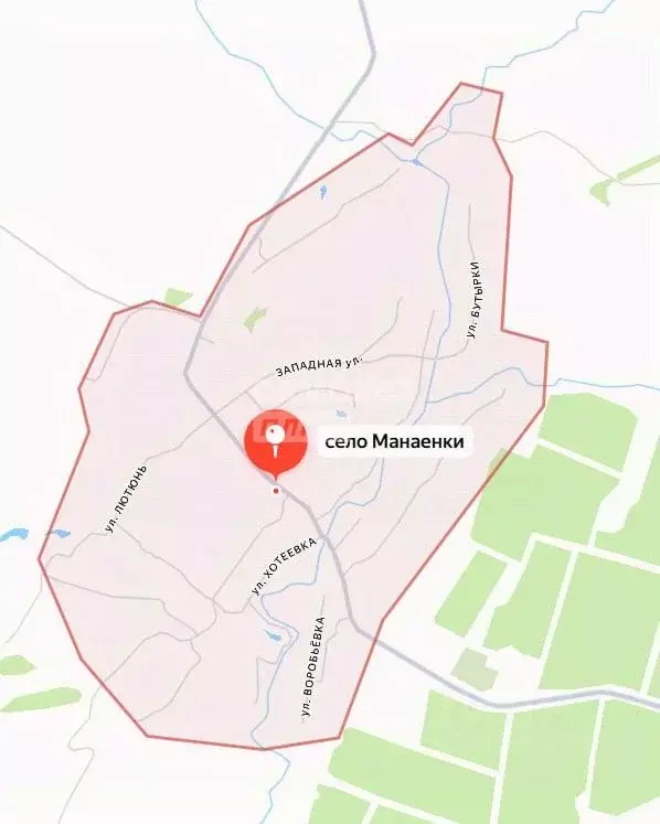 Участок в Липецкая область, Краснинский муниципальный округ, с. ... - Фото 1