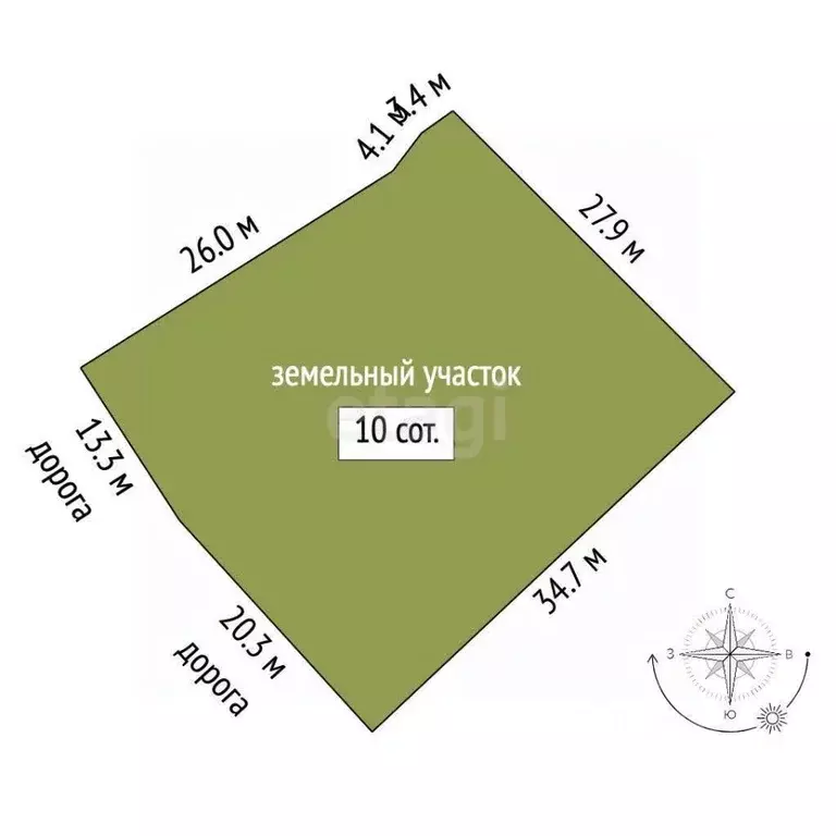 Участок в Крым, Ялта Васильевка мкр,  (10.0 сот.) - Фото 2