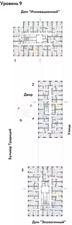 2-к кв. Тюменская область, Тюмень ул. Андрея Кореневского, 3к2 (45.04 ... - Фото 1