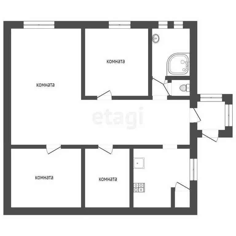 Дом в Тамбов, Астраханская улица (130.8 м) - Фото 1