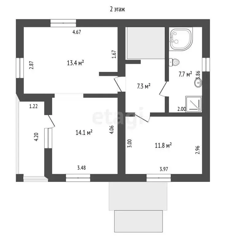 Дом в Севастополь, СТ Фортуна (130.2 м) - Фото 1