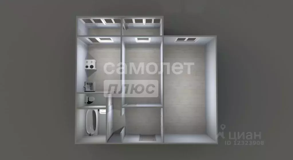 2-к кв. Московская область, Подольск Литейная ул., 46 (63.1 м) - Фото 1