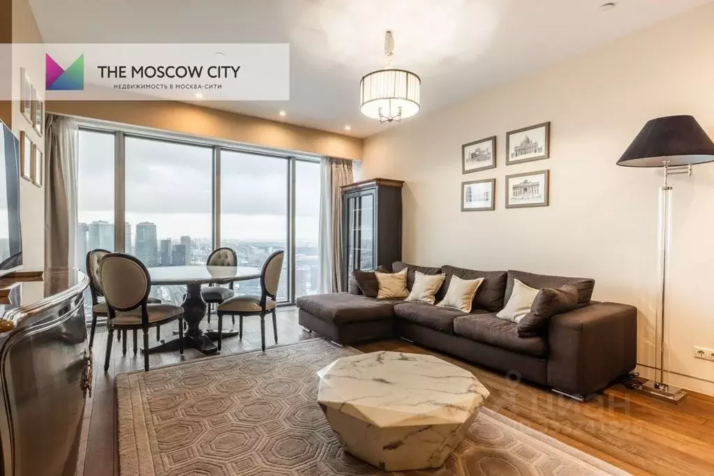 2-к кв. Москва 1-й Красногвардейский проезд, 21с2 (92.0 м) - Фото 1