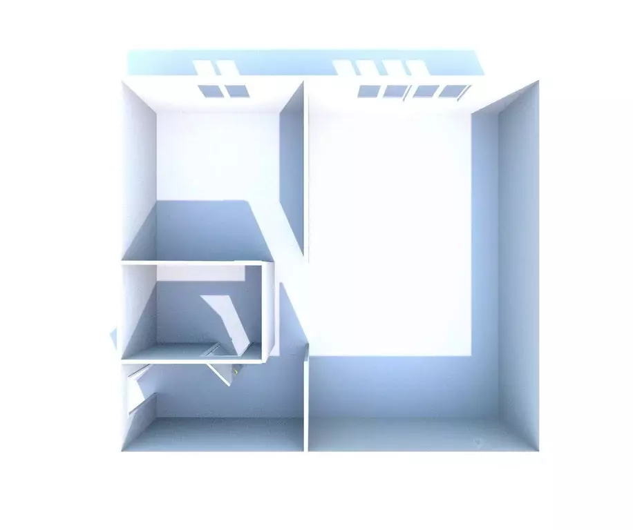 1-к кв. Курганская область, Курган Пролетарская ул., 67 (30.0 м) - Фото 1