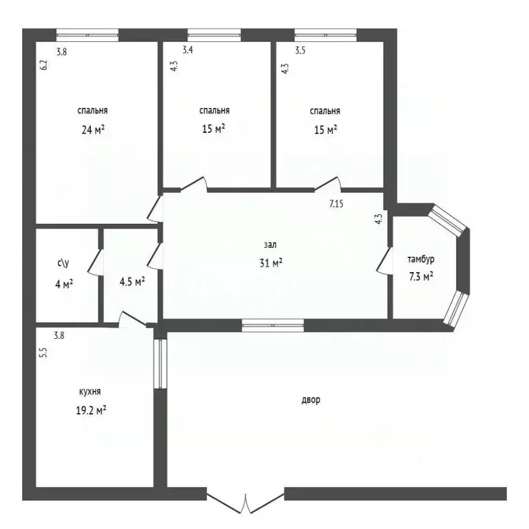 Дом в Дагестан, Дербент ул. Сухая Речка, 71 (120 м) - Фото 1