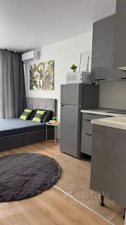 Студия Москва Производственная ул., 17 (22.0 м) - Фото 1