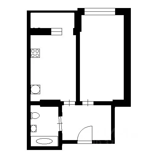 1-к кв. Нижегородская область, Нижний Новгород ул. Родионова, 192к3 ... - Фото 2