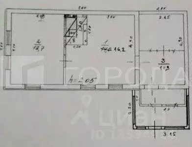 Дом в Алтайский край, с. Шипуново ул. Набережная, 37 (40 м) - Фото 2