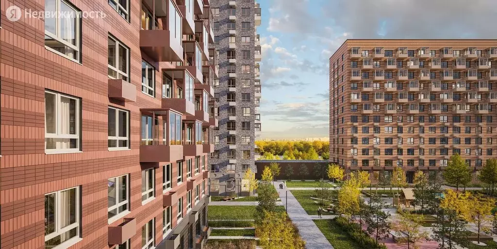 3-комнатная квартира: Казань, жилой комплекс Нокса Парк, 3 (71.8 м) - Фото 1
