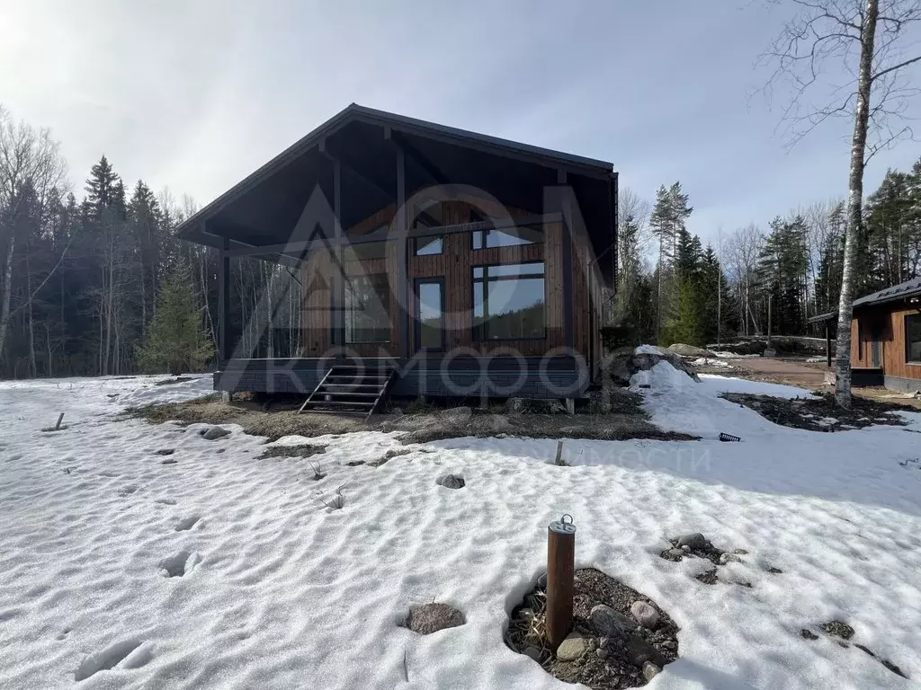 Дом в Ленинградская область, Приозерский район, Севастьяновское с/пос, ... - Фото 1