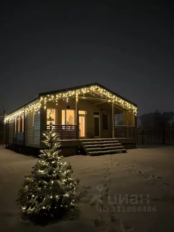 Дом в Ленинградская область, Приозерский район, Запорожское с/пос, ... - Фото 1