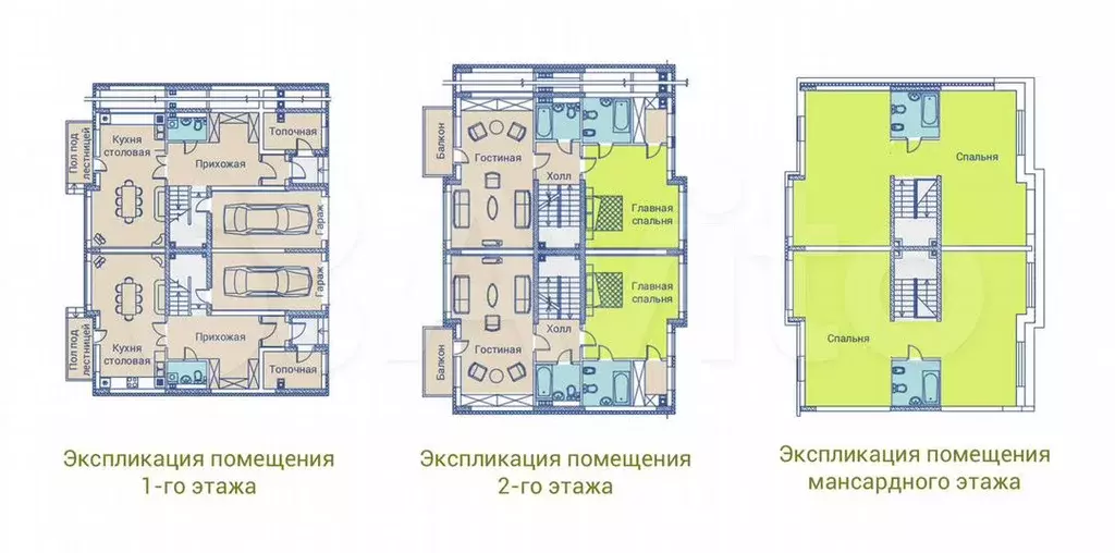 Таунхаус 269,4 м на участке 1,8 сот. - Фото 1