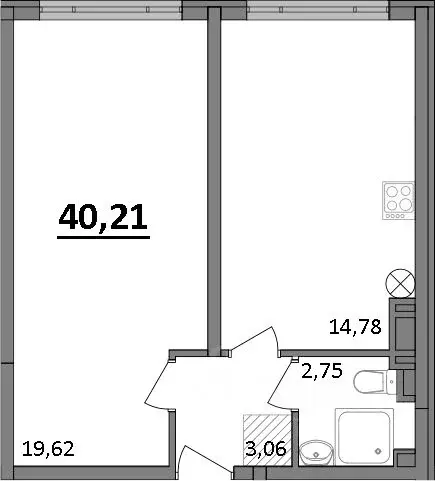 1-к кв. Крым, Черноморское пгт Пaрк Прибpежный жилой комплекс (40.21 ... - Фото 2