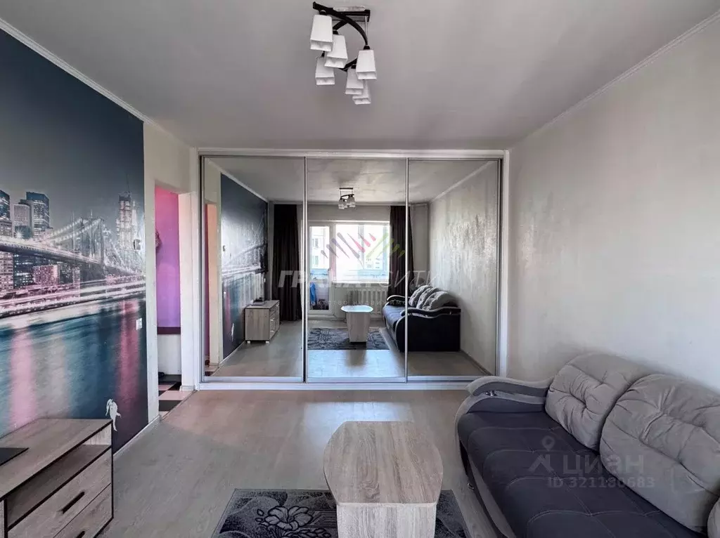 1-к кв. Омская область, Омск ул. Алексея Полторацкого, 50 (38.3 м) - Фото 1