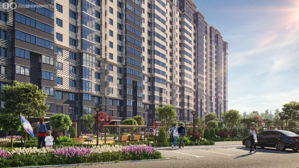 3-комнатная квартира: Краснодар, улица Западный Обход, 65А (77.7 м) - Фото 1