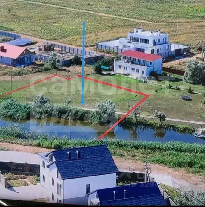 Участок в Крым, Сакский район, с. Уютное, Уютная Гавань мкр  (24.0 ... - Фото 1