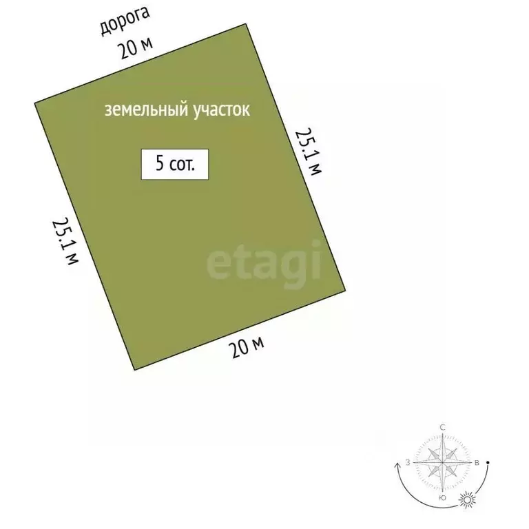 Участок в Ростовская область, Аксайский район, Ольгинское с/пос, ... - Фото 2