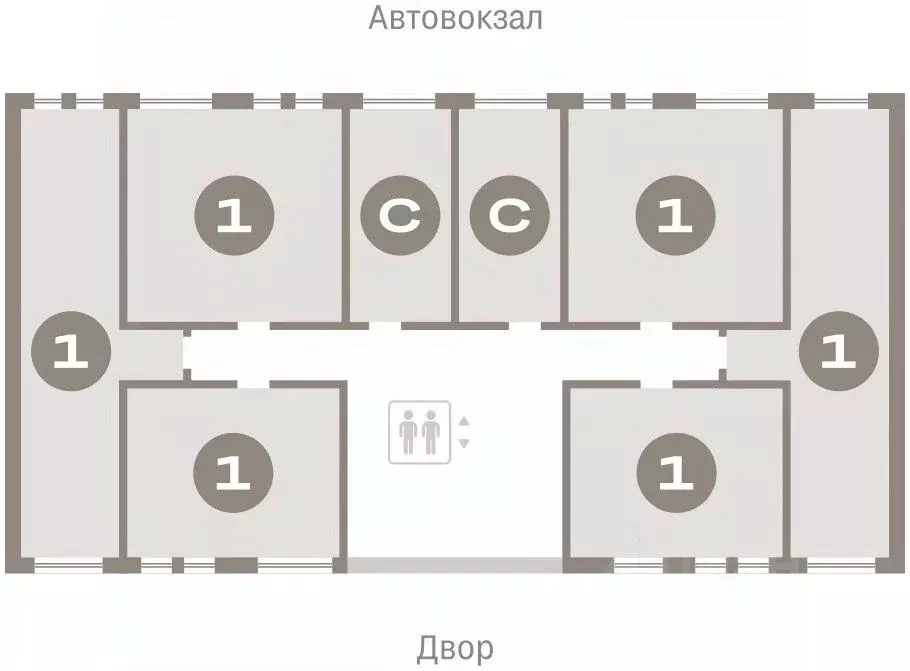 Студия Тюменская область, Тюмень ул. Республики, 203к1 (19.82 м) - Фото 1