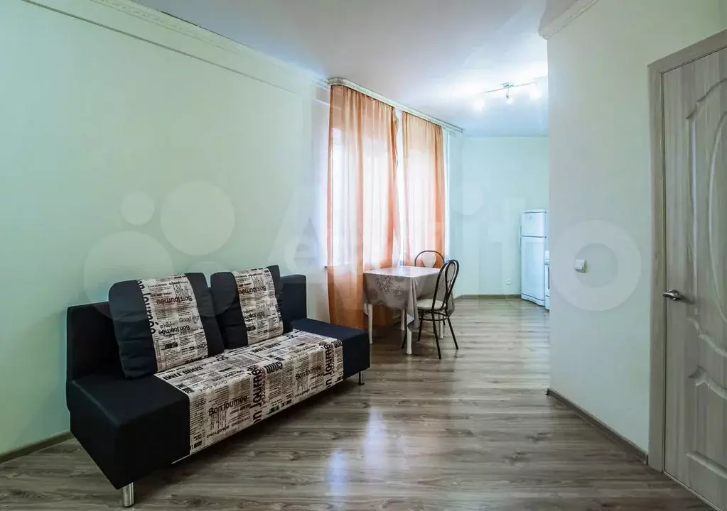 Квартира-студия, 34,8 м, 1/4 эт. - Фото 1
