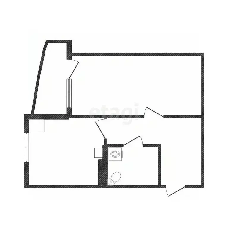 1-к кв. Белгородская область, Белгород ул. Газовиков, 7 (37.1 м) - Фото 1