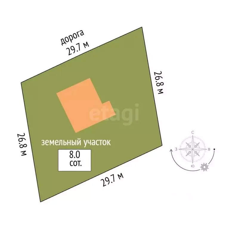 Дом в Пермский край, Краснокамский муниципальный округ, д. Новоселы ... - Фото 2