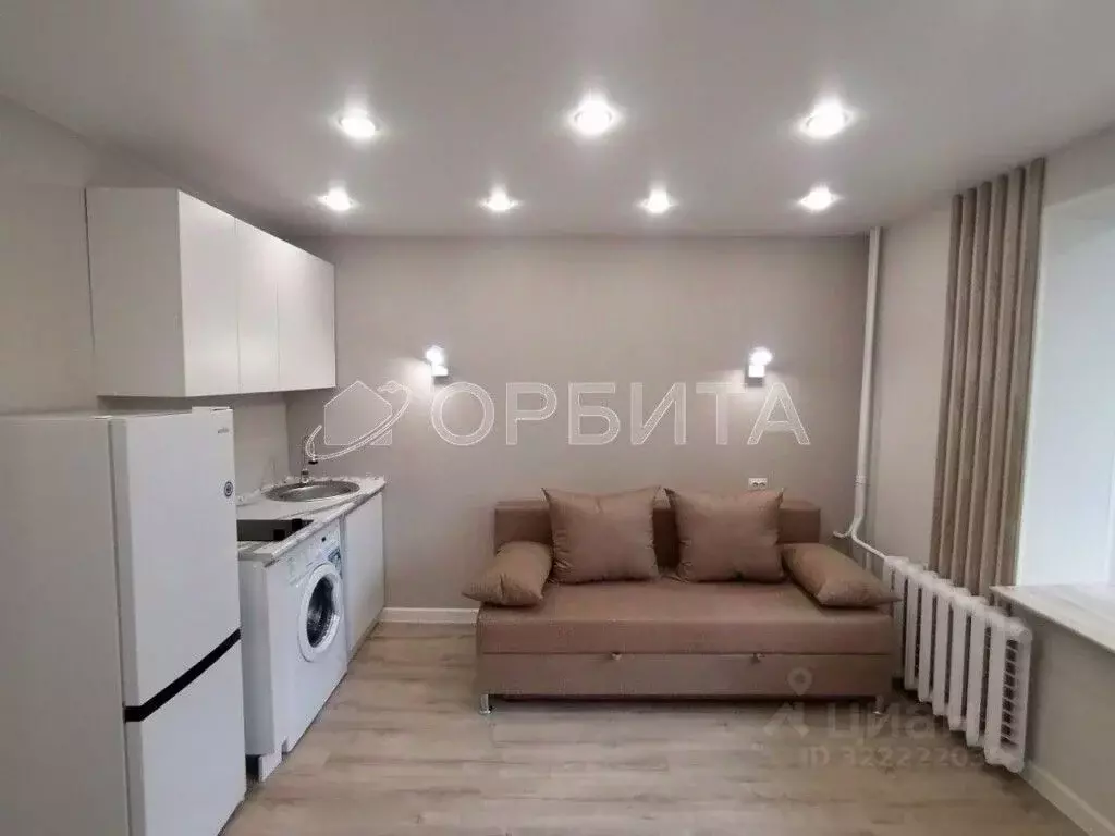 Студия Тюменская область, Тюмень ул. Червишевский Тракт, 84 (21.0 м) - Фото 2