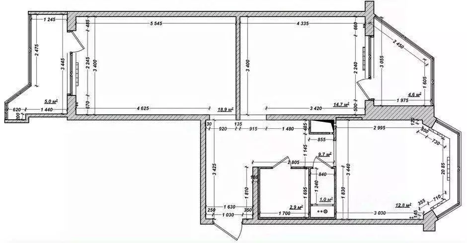 2-к кв. Москва Белореченская ул., 43 (59.7 м) - Фото 2