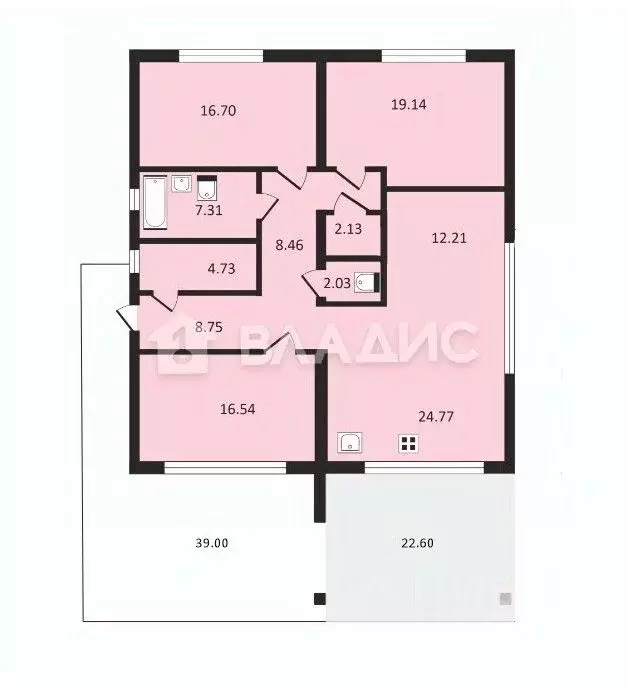 Дом в Калининградская область, Зеленоградск ул. Пражская (131 м) - Фото 2