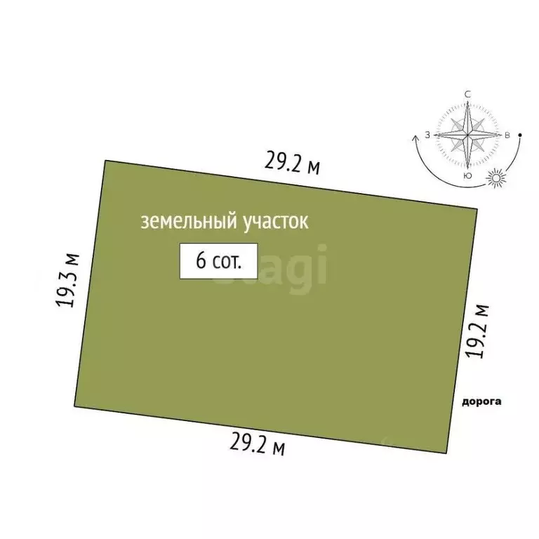 Участок в Крым, Феодосия муниципальный округ, Орджоникидзе пгт, Волна ... - Фото 2