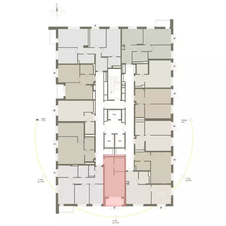 1-к кв. Башкортостан, Уфа Родина Парк жилой комплекс (29.7 м) - Фото 2