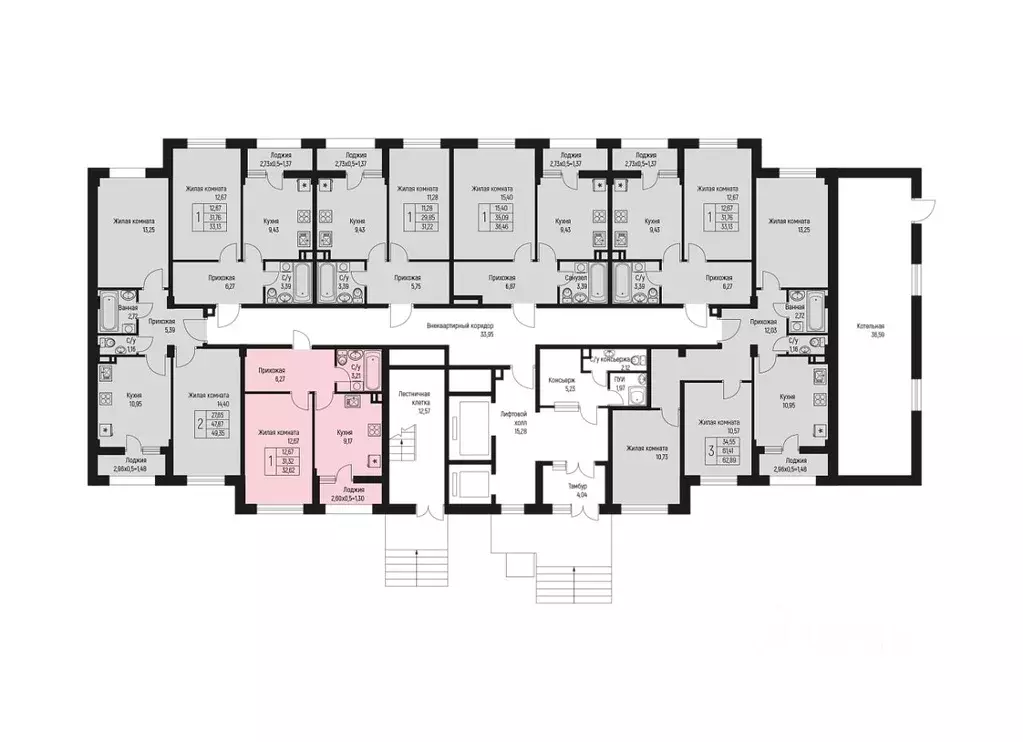 1-к кв. Адыгея, Тахтамукайский район, Старобжегокайское с/пос, Новая ... - Фото 2