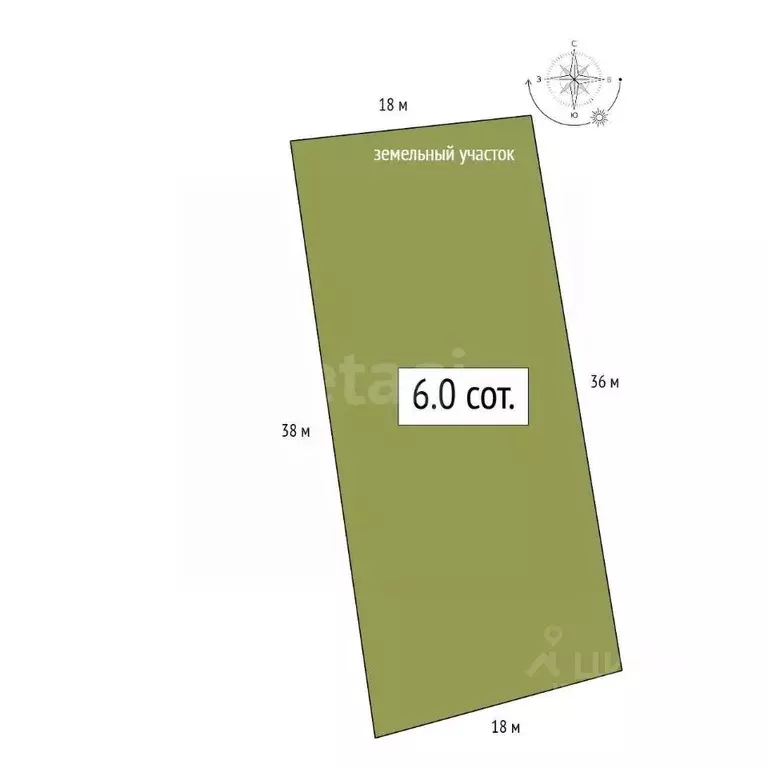 Участок в Новосибирская область, Новосибирский район, Морской ... - Фото 2