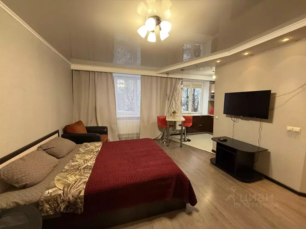 Студия Мурманская область, Мурманск ул. Полярные Зори, 45к1 (30.0 м) - Фото 1