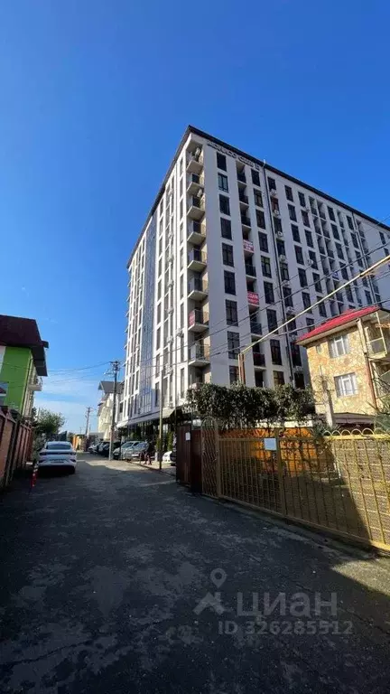 Студия Краснодарский край, Сочи ул. Просвещения, 147/1 (25.0 м) - Фото 1