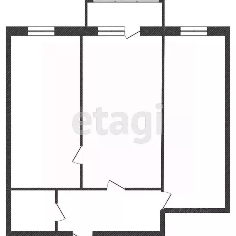 2-к кв. Воронежская область, Воронеж ул. Старых Большевиков, 90 (50.0 ... - Фото 2