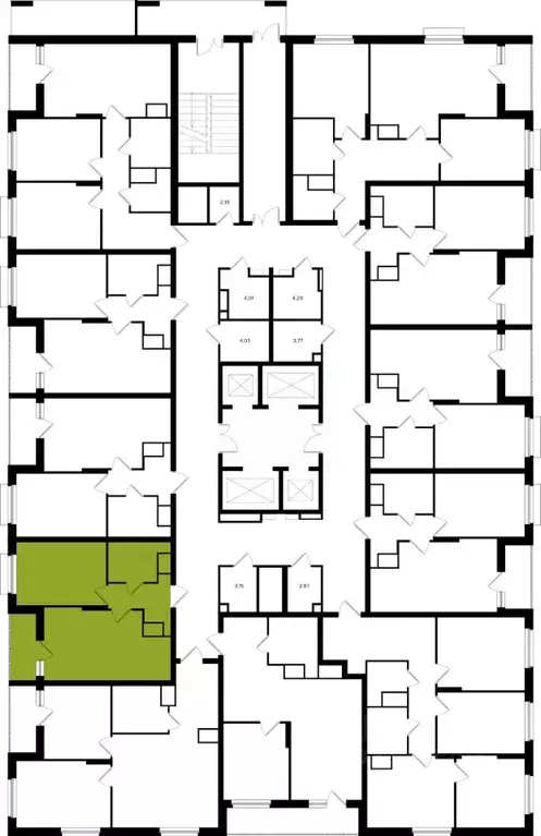 1-к кв. Тульская область, Тула ул. Академика Насоновой (40.36 м) - Фото 2