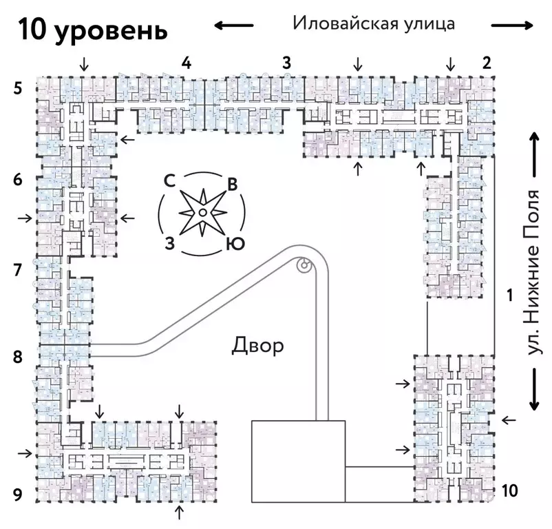 3-к кв. Москва Иловайская ул. (64.1 м) - Фото 1