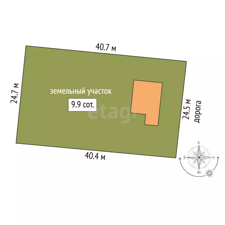 Дом в посёлок Кировский, Советская улица (63.8 м) - Фото 2