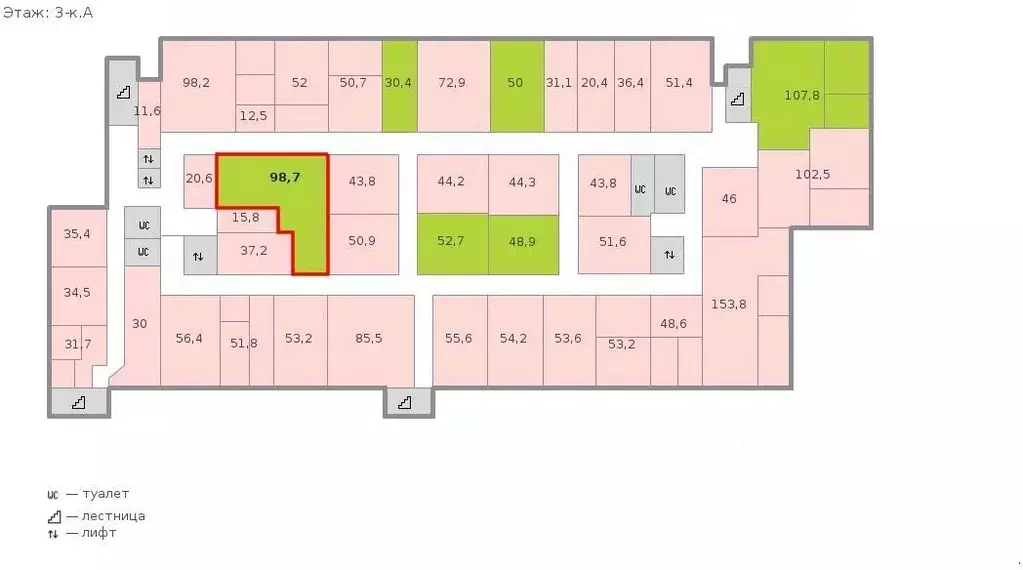 Офис в Санкт-Петербург Бумажная ул., 16к1 (99 м) - Фото 2