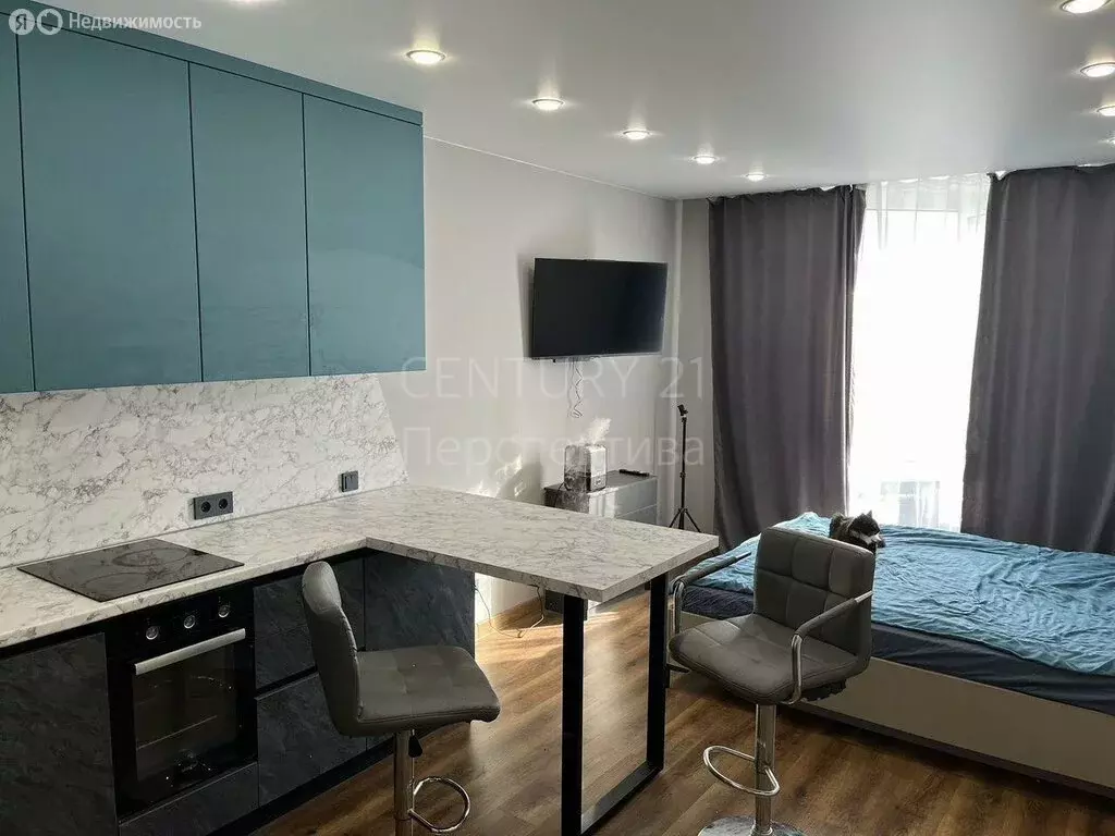 Квартира-студия: Лыткарино, 6-й микрорайон, 15А (34.2 м) - Фото 0