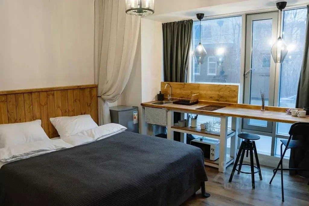 1-к кв. Астраханская область, Астрахань пер. Островского, 22 (25.0 м) - Фото 1